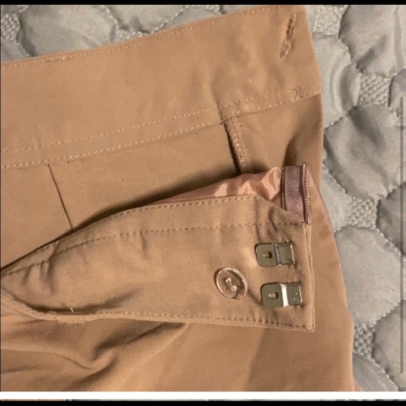 ASOS khaki wide leg pants - Picture 2 of 5
